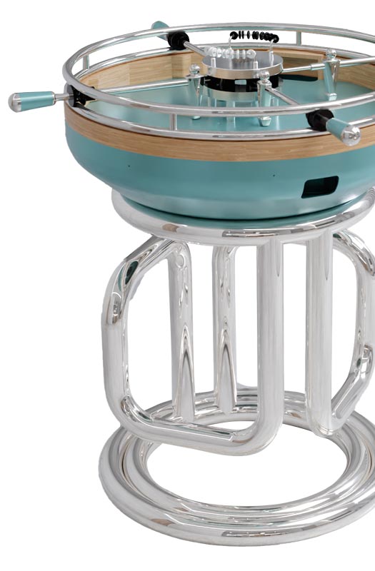 Babyfoot luxe Spin Table - Pyla - Hêtre